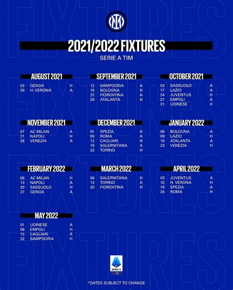 inter milan schedule 2023 2024